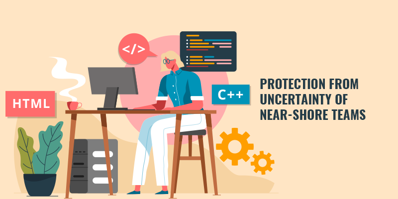 Protection from uncertainty of near-shore teams