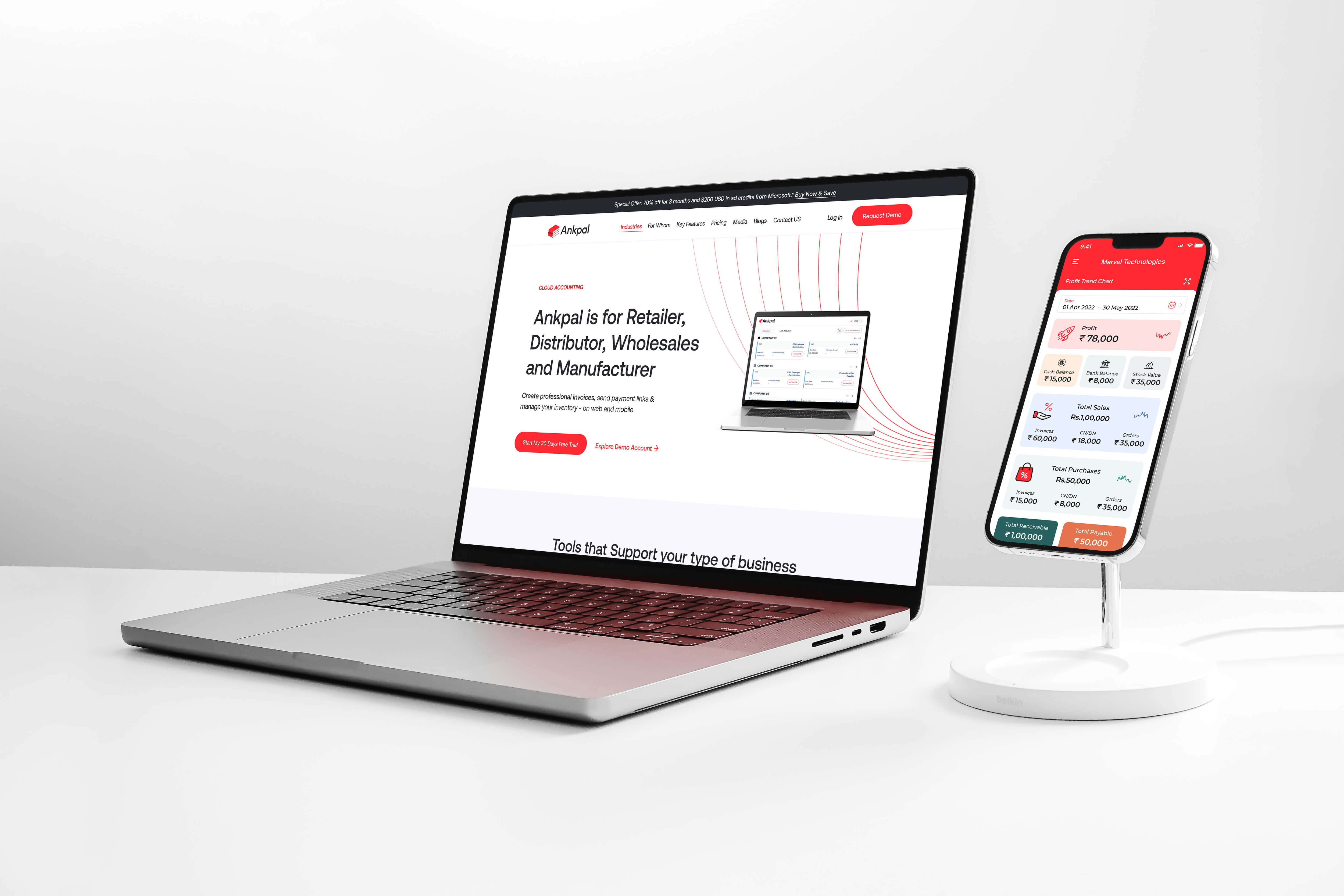 Cloud Based Accounting - Ankpal