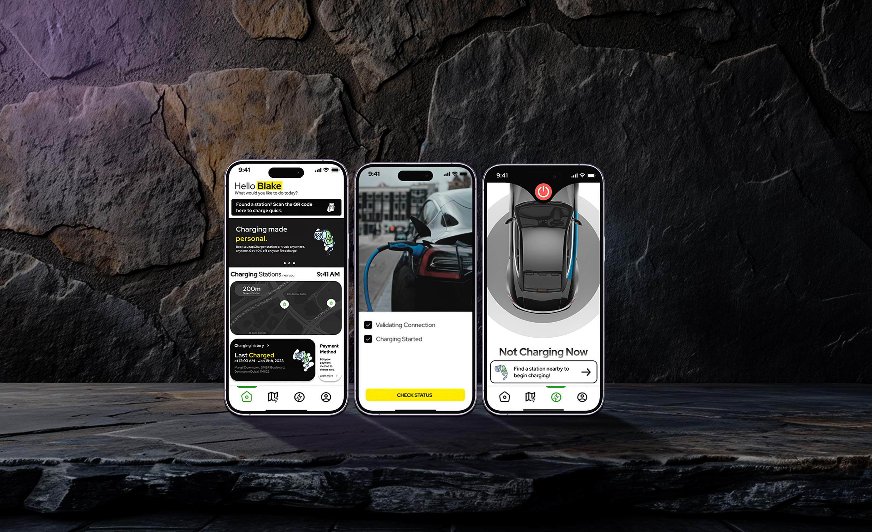 EV Charging and Charger Management App