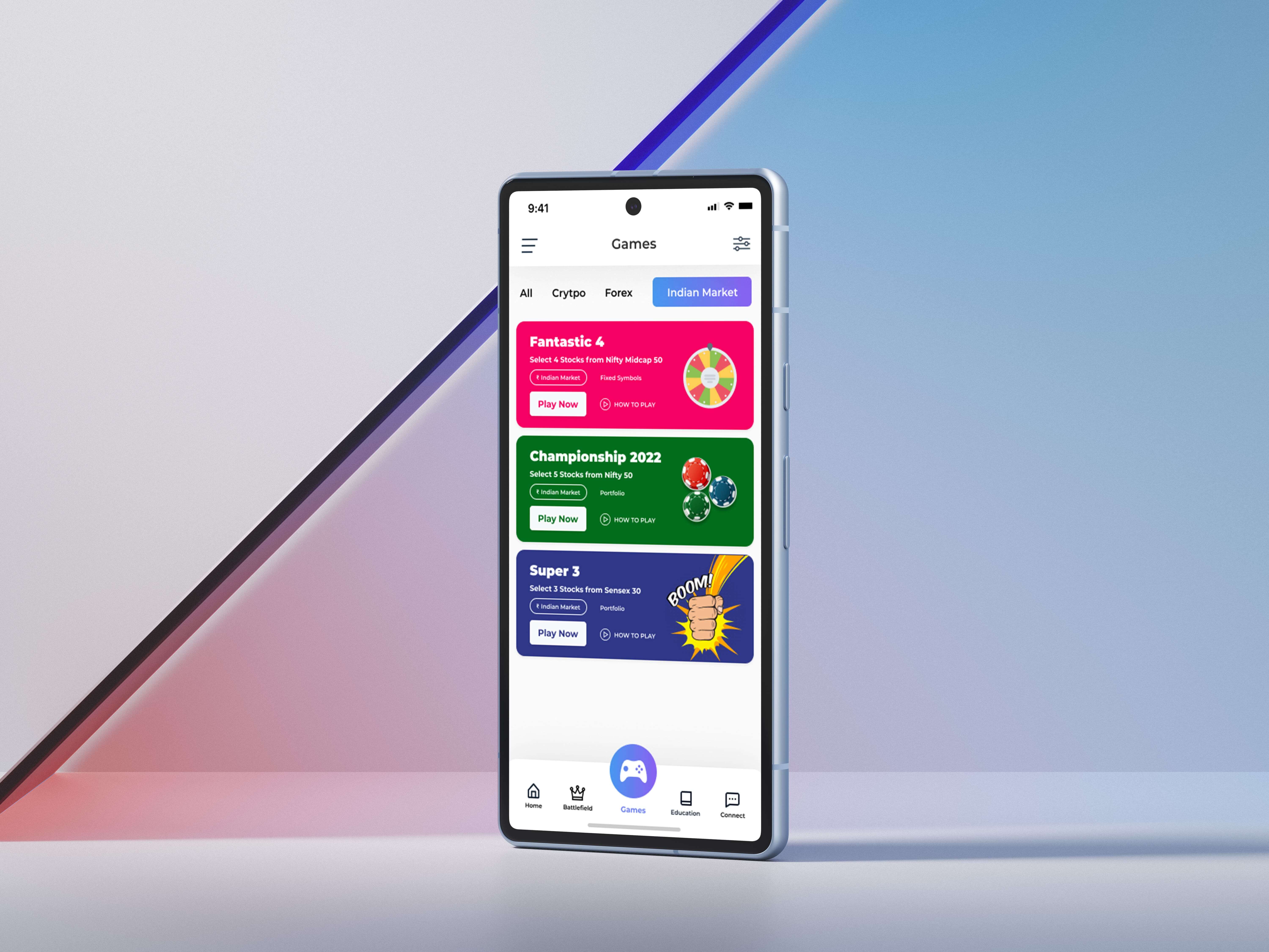 Stock Market Fantasy Platform